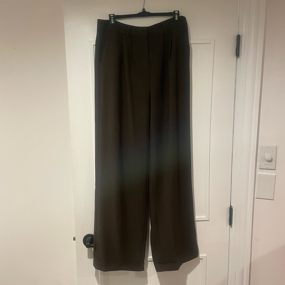 Brown slacks